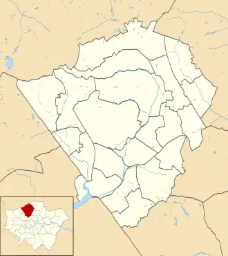 The Red Lion is located in London Borough of Barnet