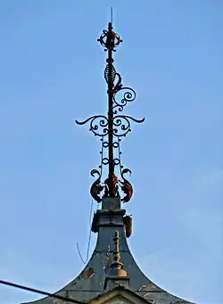 Detail of the finial