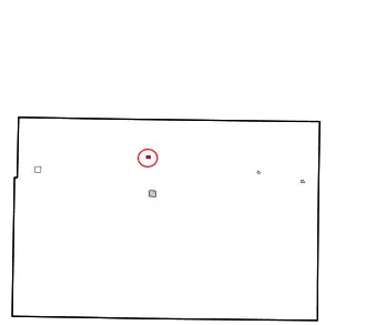 Location in Beaver County and state of Oklahoma.