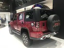 Beijing BJ40 Plus rear