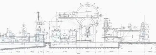 Bellmer construction plan old and handmade