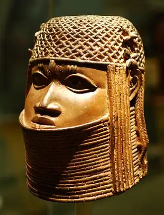 A 16th-century bronze sculpture from the Kingdom of Benin