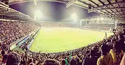 The stadium