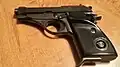 Model 70S with thumb-rest grip and late model magazine release button