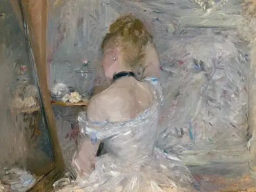 Woman at her Toilette, 1875, The Art Institute of Chicago[123]