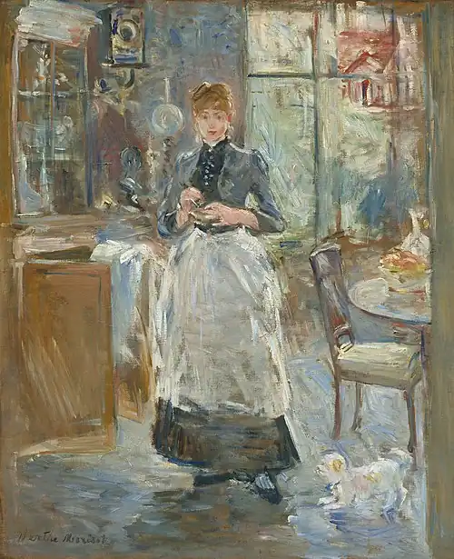 In the Dining Room, 1886, National Gallery of Art, Washington D.C.