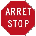 Stop (French and English)