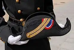 The Polytechnique bicorne hat