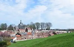 Binche, the old city and its surrounding wall