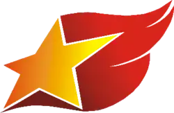Logo of Xinjiang Production and Construction Corps Radio and Television, and its TV channel, Bingtuan Satellite Television.