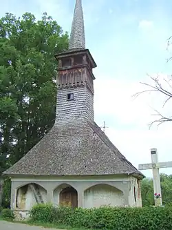 Wooden church in Buteasa