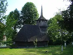 Saint Paraskeva's wooden church in Târnăvița