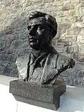 Bust of Đuro Đaković at the Tomb of People's Heroes in Belgrade Fortress