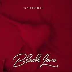 At the bottom of the cover is the album's title in cursive and in the color of white, capitalized. The cover's background is in the color of maroon with a heart in the center, layered in clot (the same color as the background).