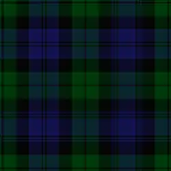 42nd Black Watch (Earl of Crawford's) and other regiments; also used as "Government No. 1" for some later units, and (among other tartans) by clans Campbell, Grant, and Munro