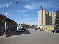 Street in downtown Blairsburg