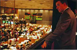 Benoit Laliberte on first day of JITEC trading.