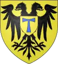 Coat of arms of Saint Antoine l'Abbaye