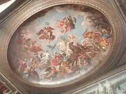 The Triumph of the Duke of Marlborough, c.1720, Saloon ceiling Blenheim Palace