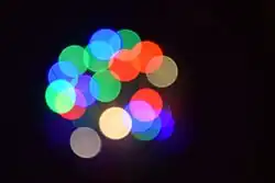 A bokeh created with Nikon D3300 Camera 18–55&nbsp;mm f/3.5–5.6 G VR II Lens.