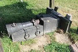 Bombard in its siege position, Denmark.