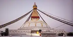 Boudha Stupa after renovation.