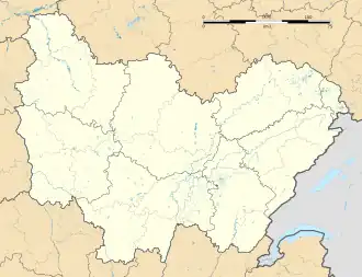 Fuans is located in Bourgogne-Franche-Comté