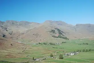 Bowfell from Great Langdale