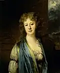 Portrait of Hedvig Eva Rålamb by Carl Fredric von Breda, 1798.