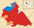 Brent 2022 results map