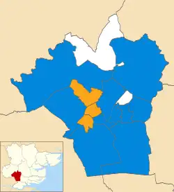 2010 results map