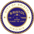 Official seal of Bristol, Virginia