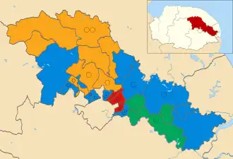2023 results map