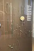 Bronze clothing pins