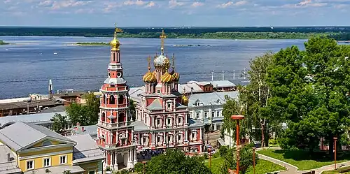 View from the side of the slope