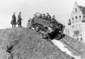 Captured Unic-Kégresse P107 in use by the Wehrmacht in Belgium, November 1940