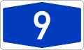 A 9 shield}}