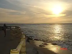 Sunset at Burayoc Point at the juncture of Saud Beach near Pagudpud Rinnovati.