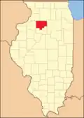 Bureau County's boundaries have remained unchanged since its creation in 1837.