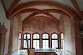 Painted bay window vault on the 2nd floor