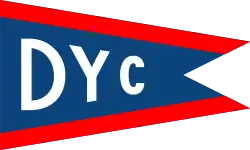 Burgee of the Detroit Yacht Club