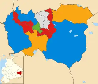 2024 &nbsp;&nbsp;Labour Party: 6 &nbsp;&nbsp;Conservative Party: 3 &nbsp;&nbsp;Independent: 3 &nbsp;&nbsp;Liberal Democrats: 2 &nbsp;&nbsp;Green: 1