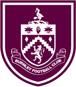 The crest of Burnley F.C.