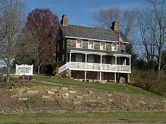 The Burtner Stone House, built in 1821, is along Burtner Road in Harrison Township.