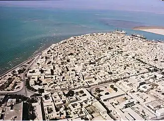 The city of Bushehr in 1973