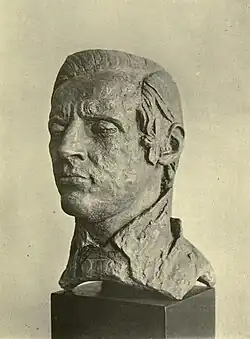 Bust of Bernard van Dieren, by Jacob Epstein