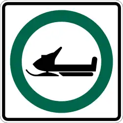 RB-64 Snowmobile trail