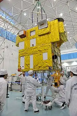 CBERS-4 satellite of the China–Brazil Earth Resources Satellite program