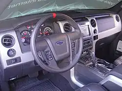 SVT Raptor interior
