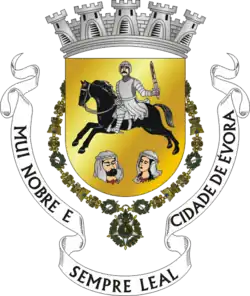 Coat of arms of the city of Évora
